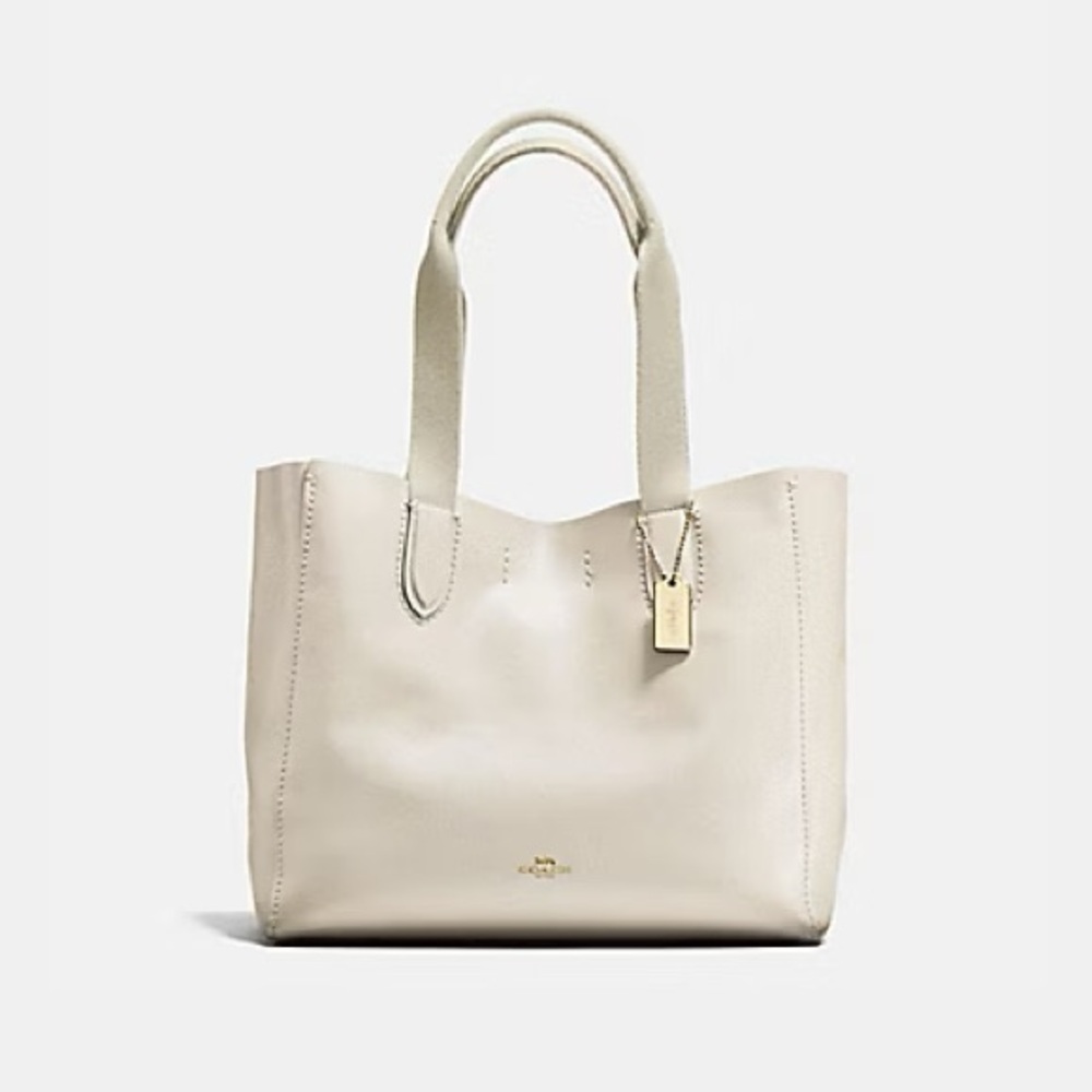 DERBY TOTE IN PEBBLE LEATHER (COACH F58660)
New with a tag